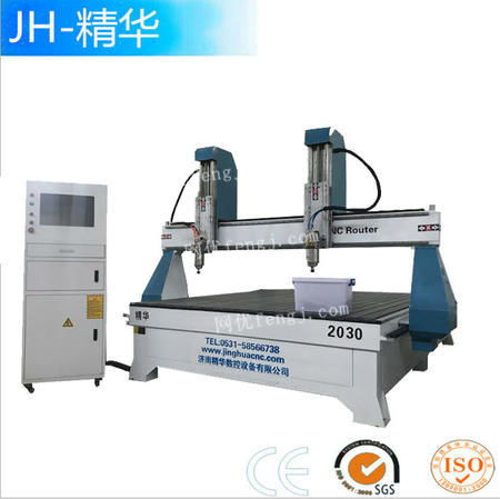 革新殡葬工艺 数控雕刻机独立双头在棺材加工中的专业应用